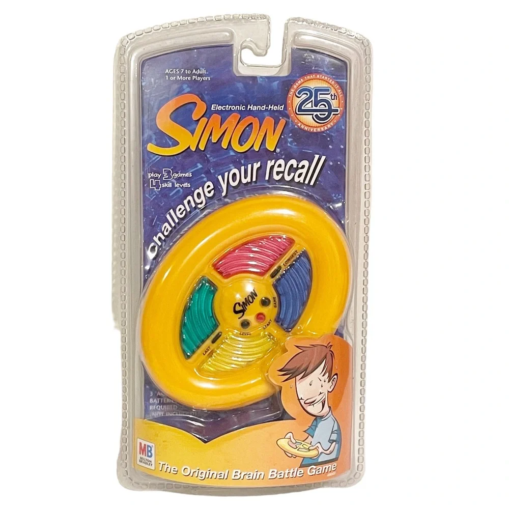 Simon Vintage Electronic Hand-Held The Original Brain Battle Game NEW‎ Sealed
